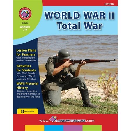 RAINBOW HORIZONS World War II Total War - Grade 7 to 9 A90